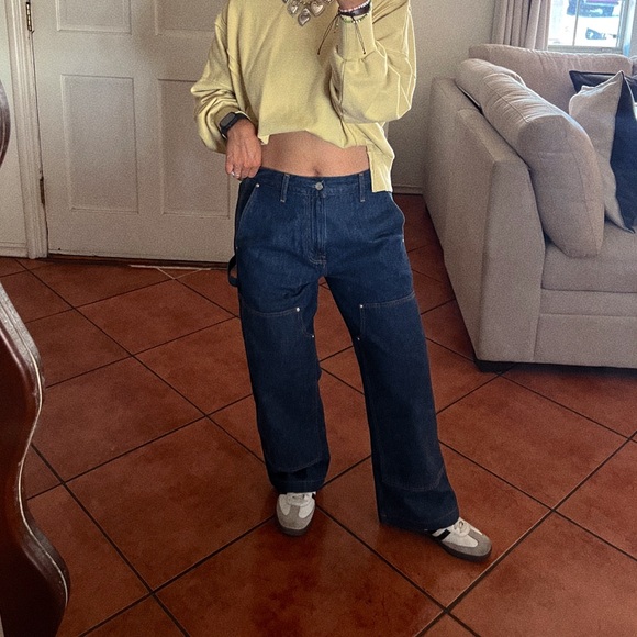 Men’s A&F Baggy Workwear Jeans - Picture 12 of 12